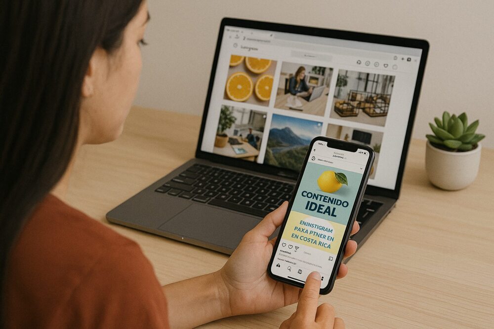 Contenido ideal en Instagram para pymes en Costa Rica